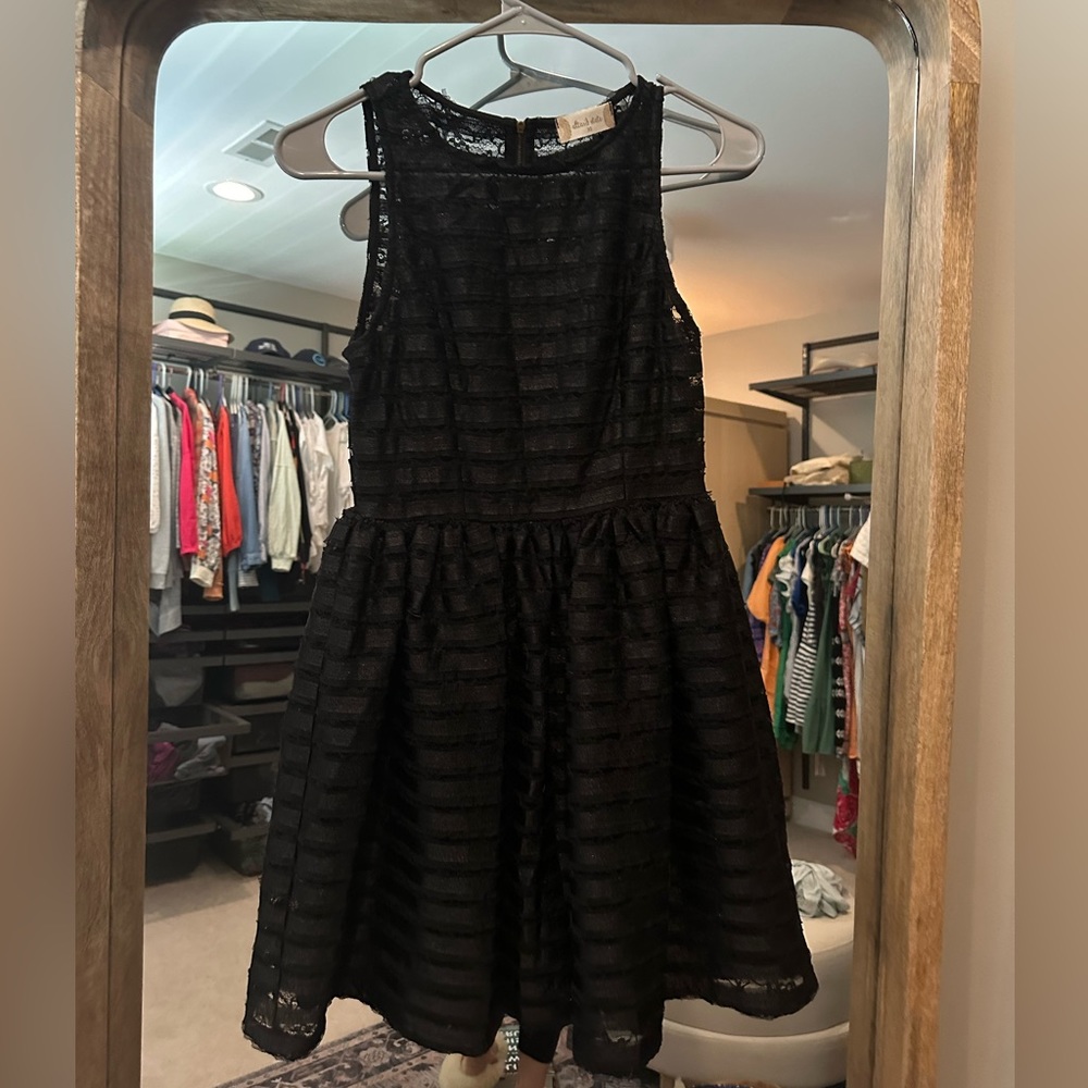 Altard state girls tank dress- black XS.